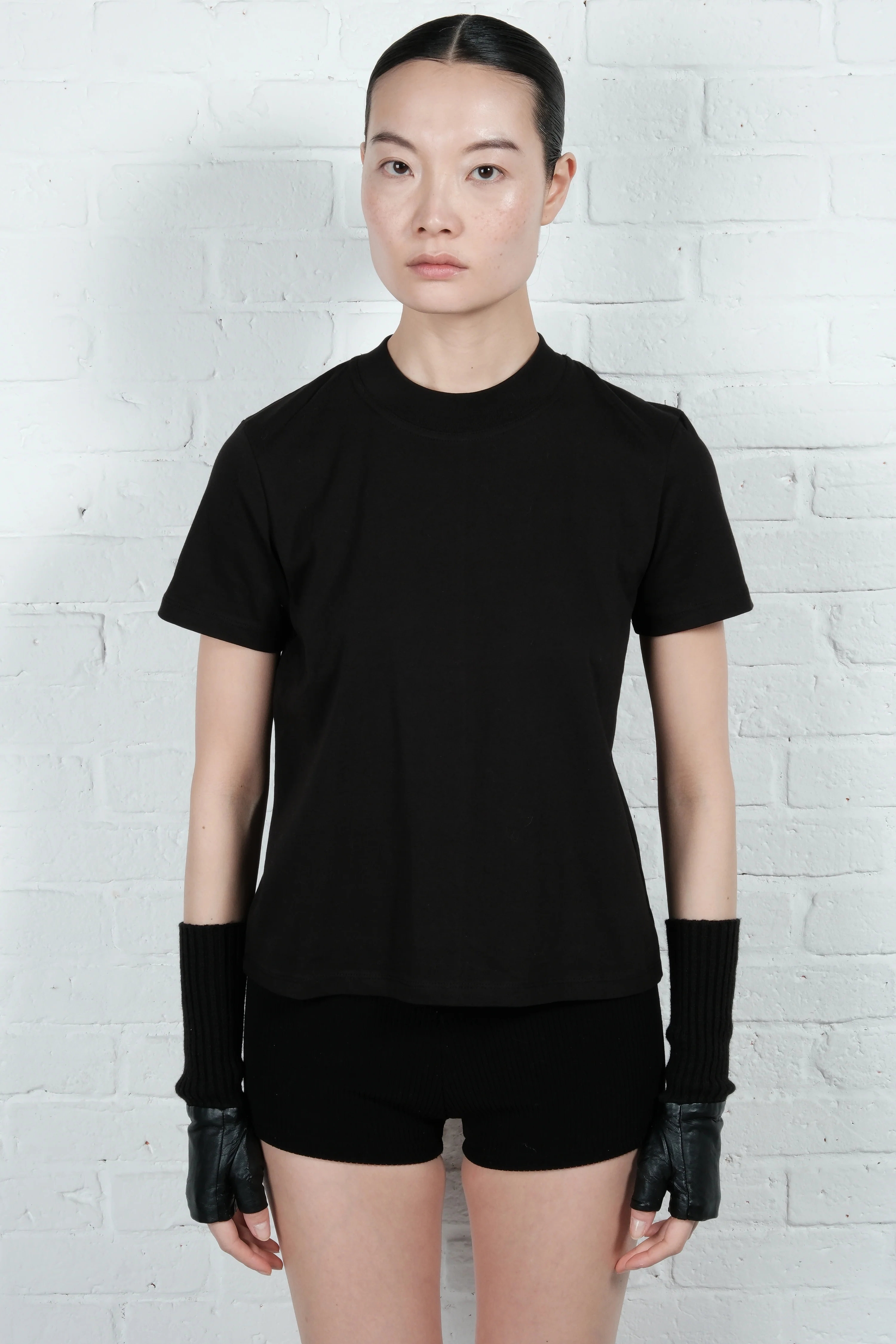 Basic T-shirt - Black - Image 4
