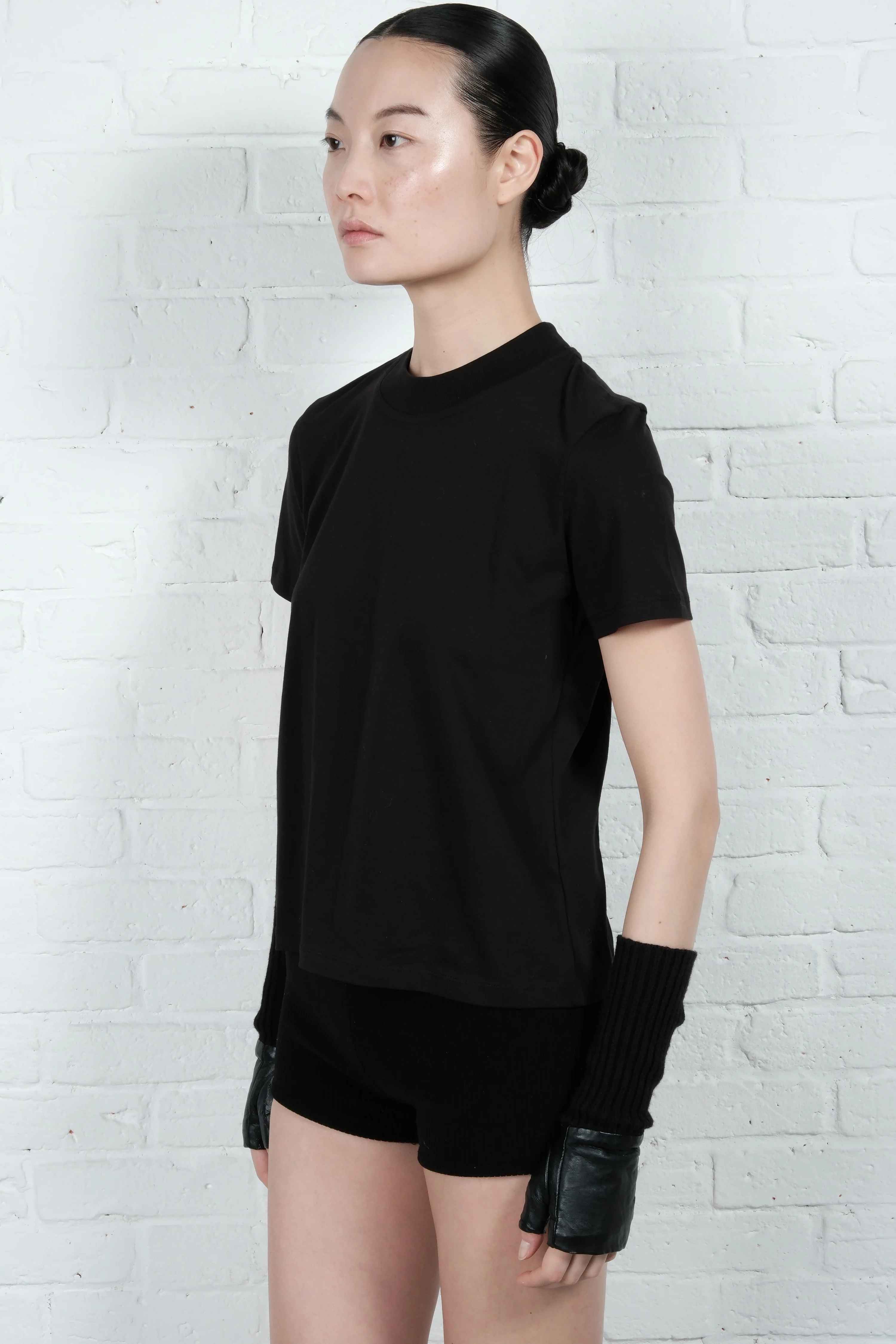 Basic T-shirt - Black - Image 5