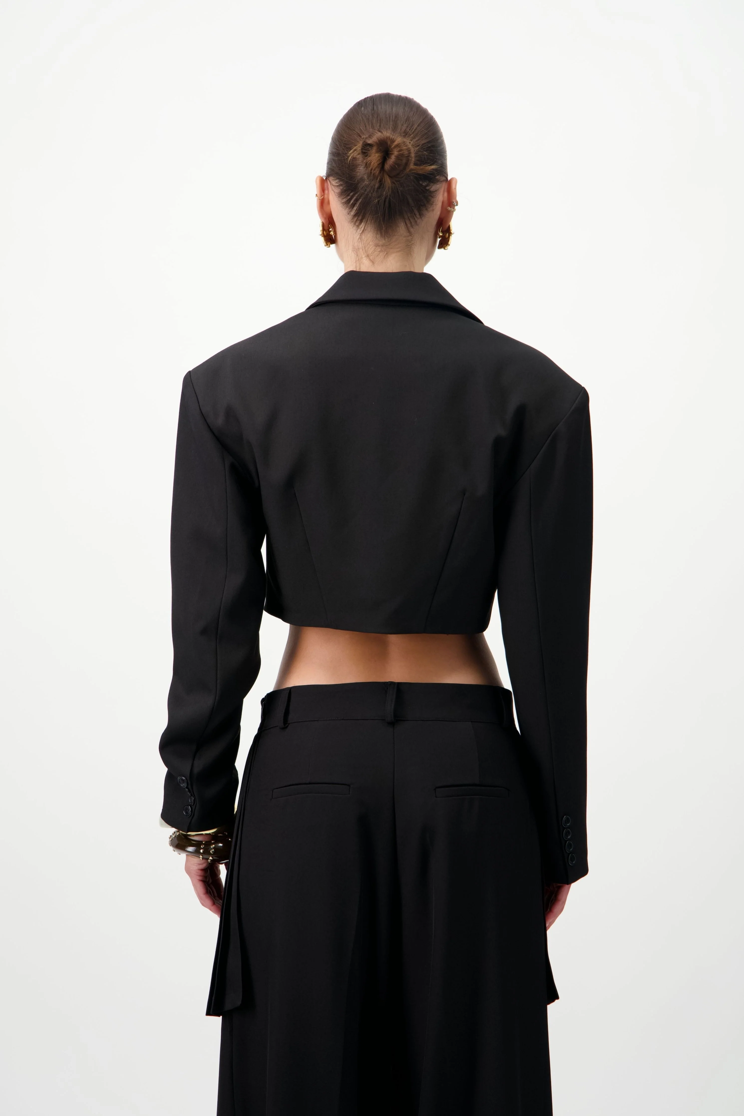 Cropped blazer - Image 4