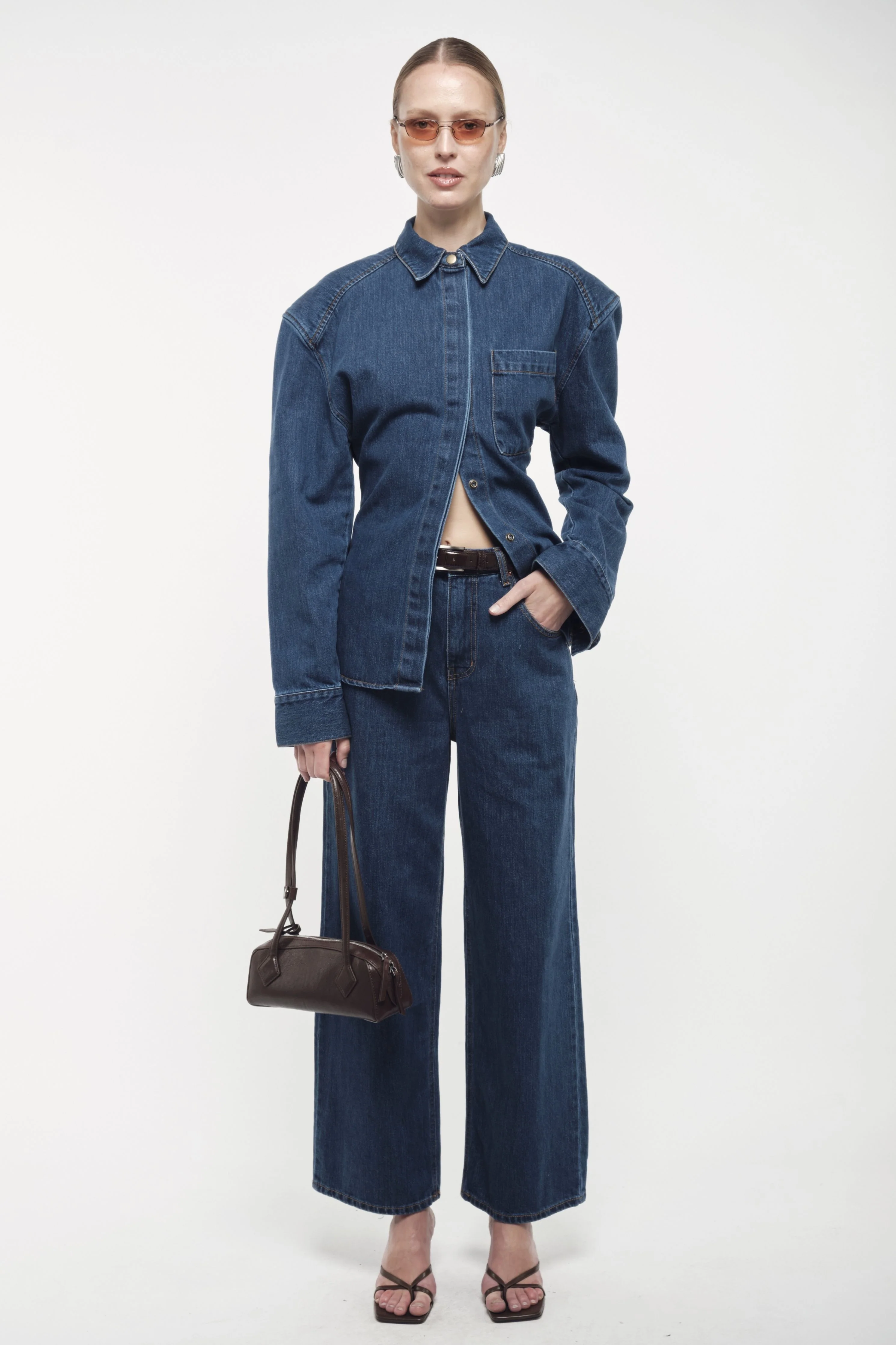 Denim Flare Jeans - Image 5