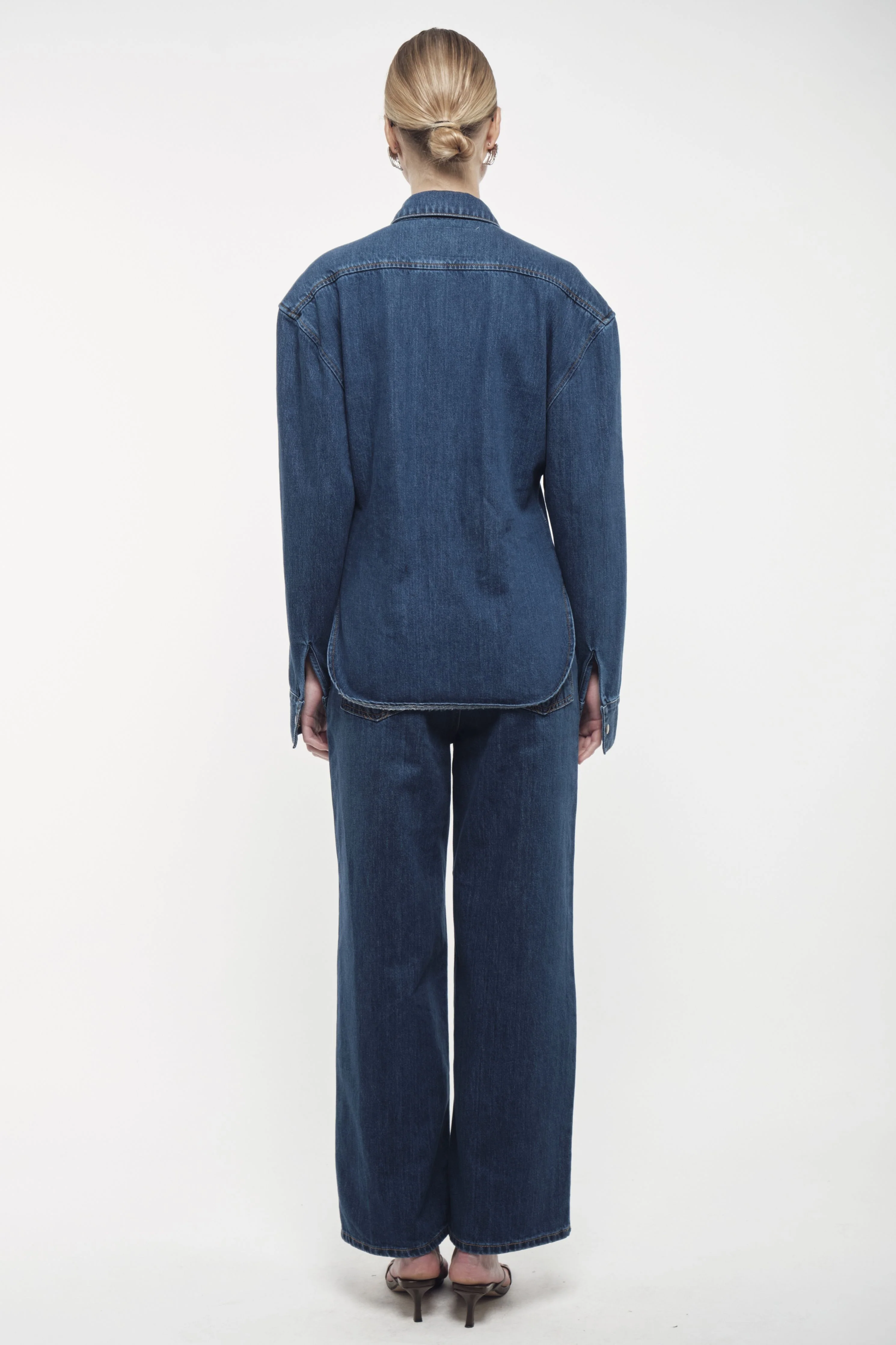 Denim Flare Jeans - Image 6