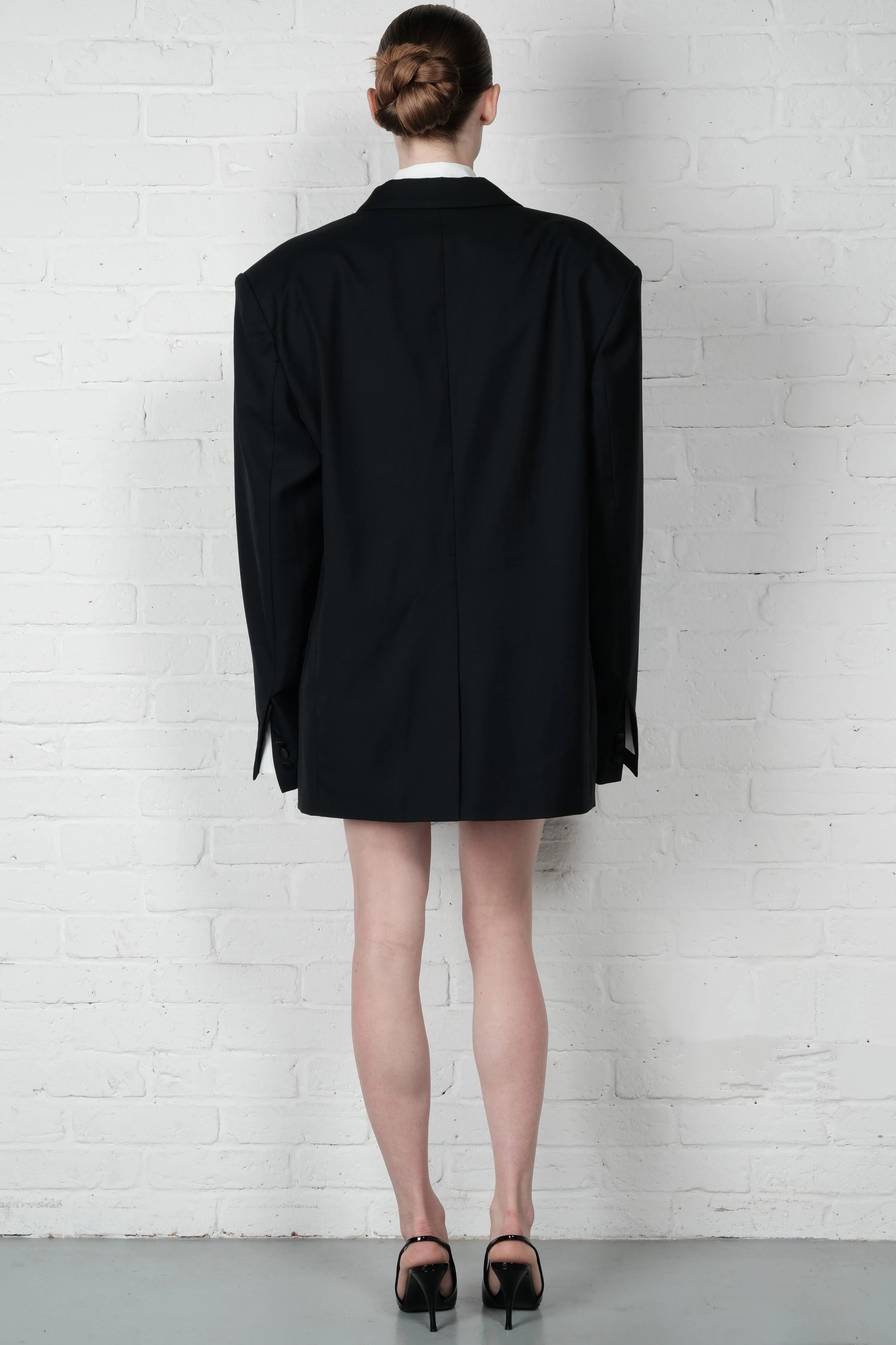 Oversized Tuxedo Blazer - Image 2