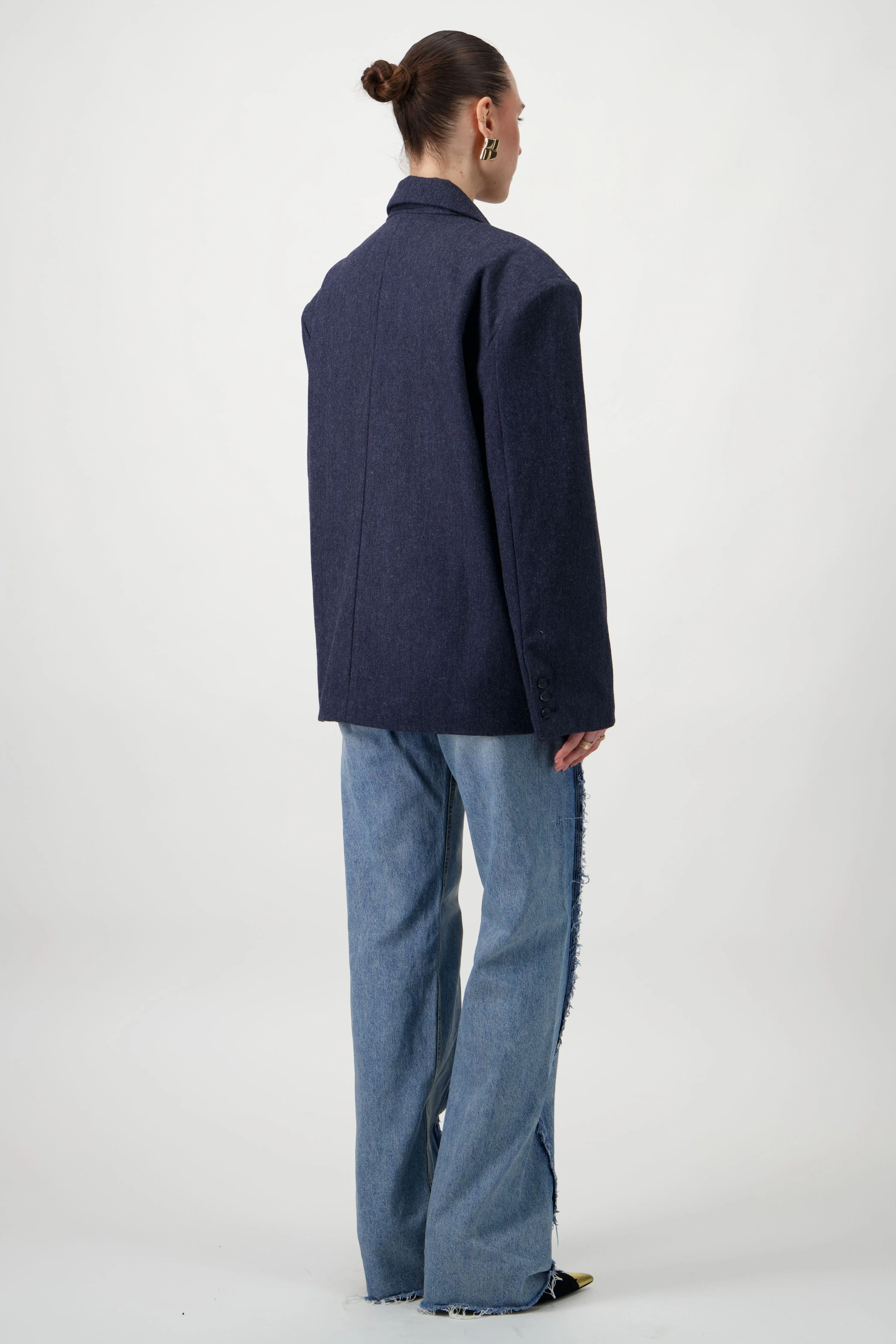 Herringbone blazer - Image 3