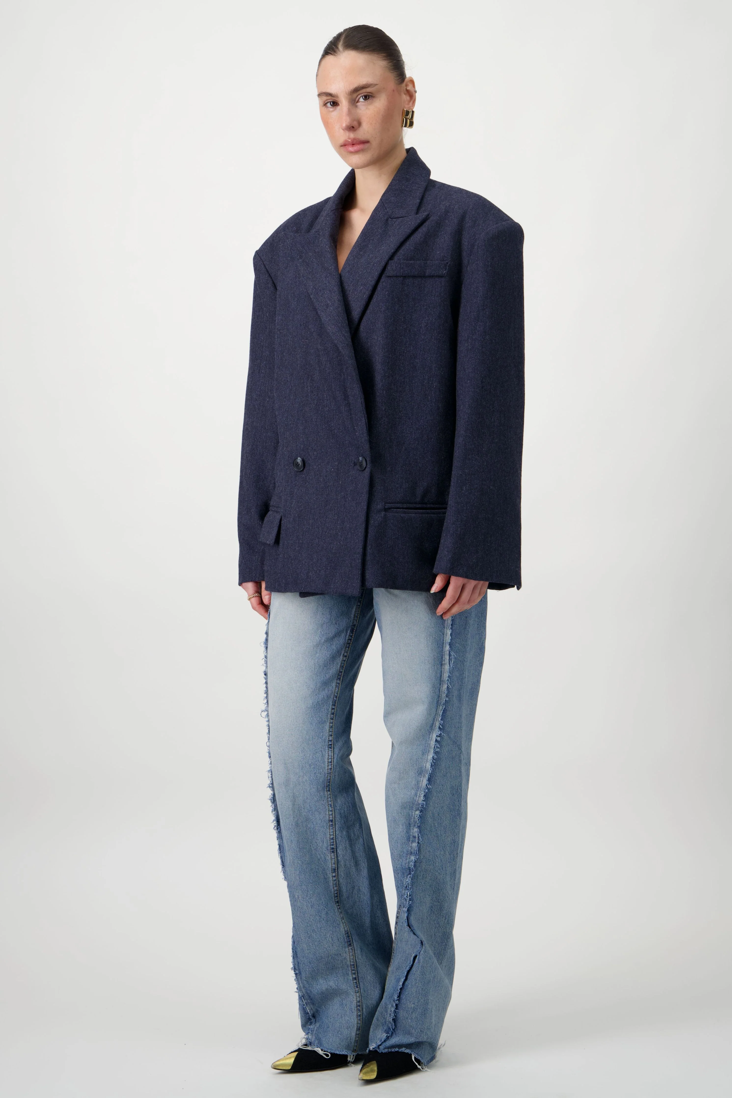 Herringbone blazer - Image 4