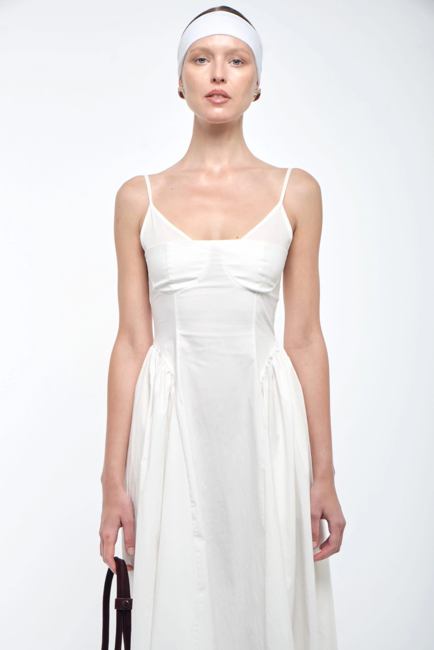 Maxi poplin dress - Image 3