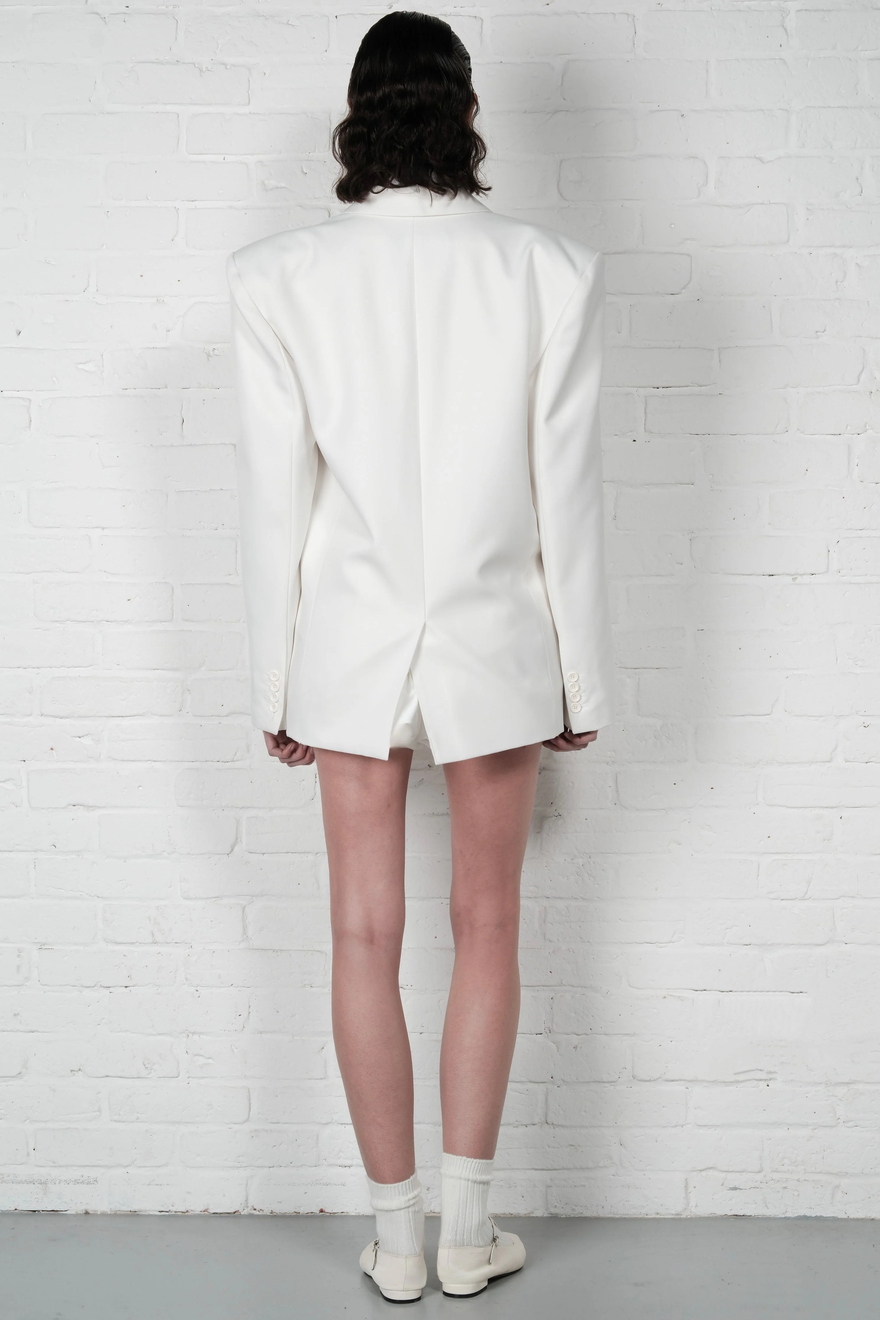 Minimal Oversized Suit Blazer - Image 3