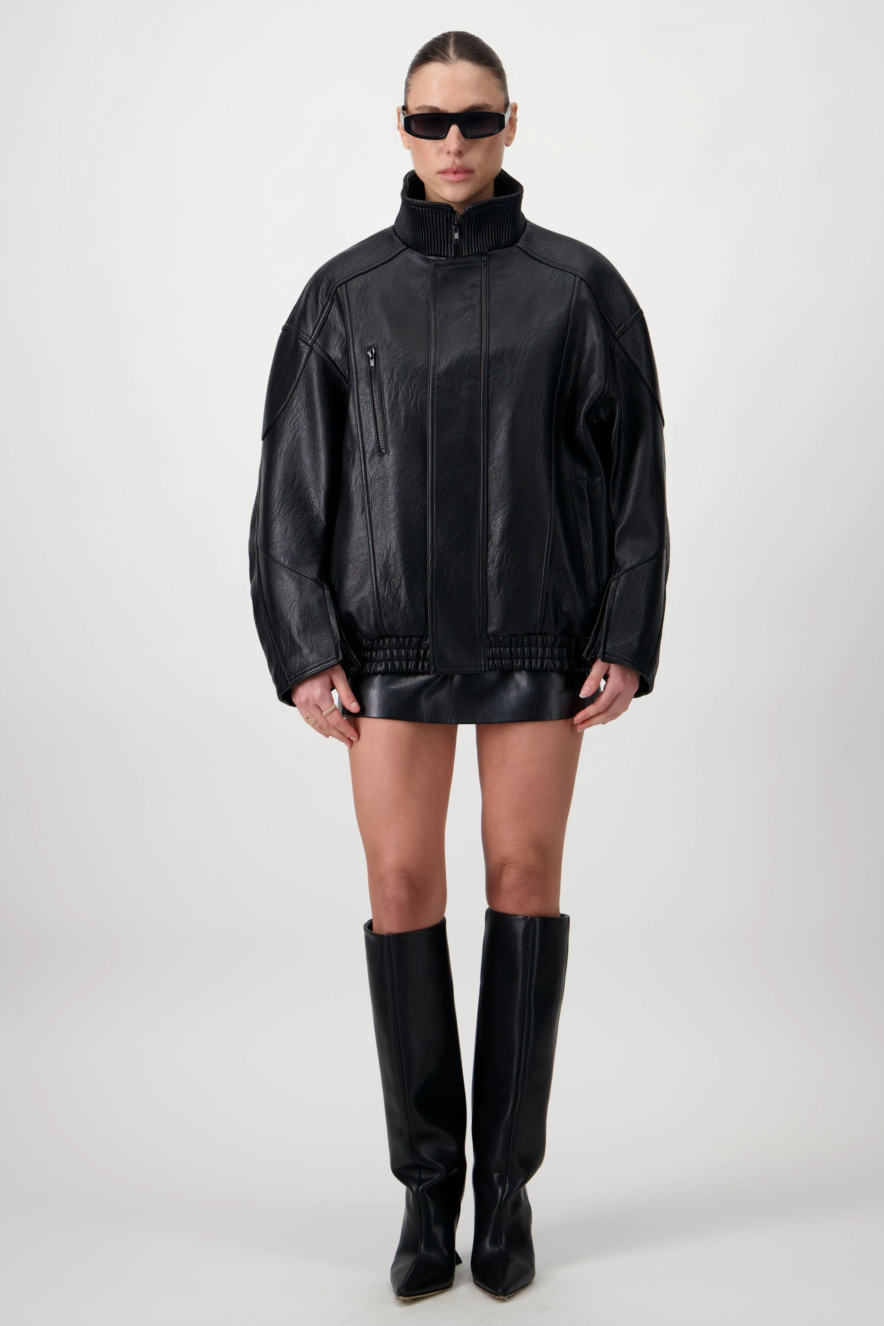 Oversized Rider Jacket - Image 6