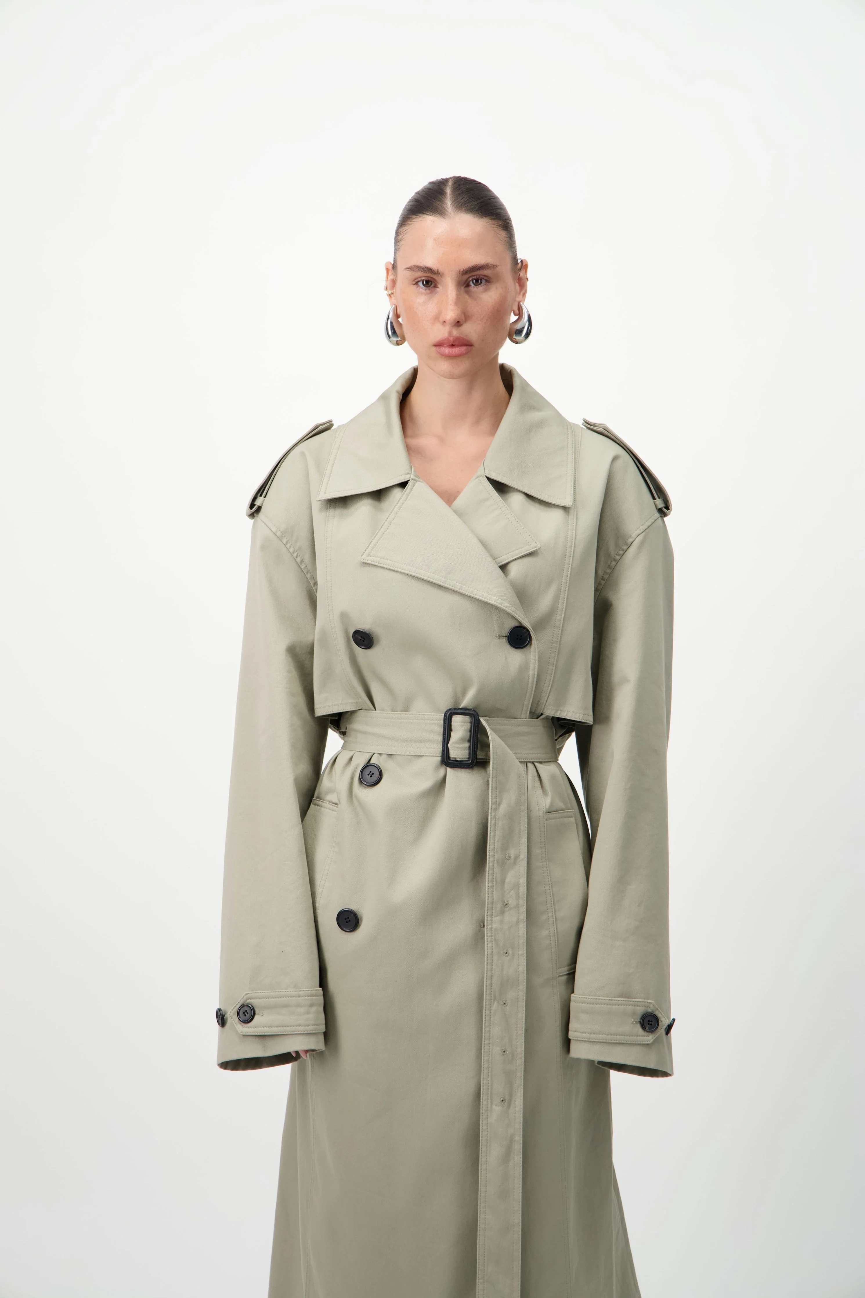 Oversized Trench Coat - Image 6