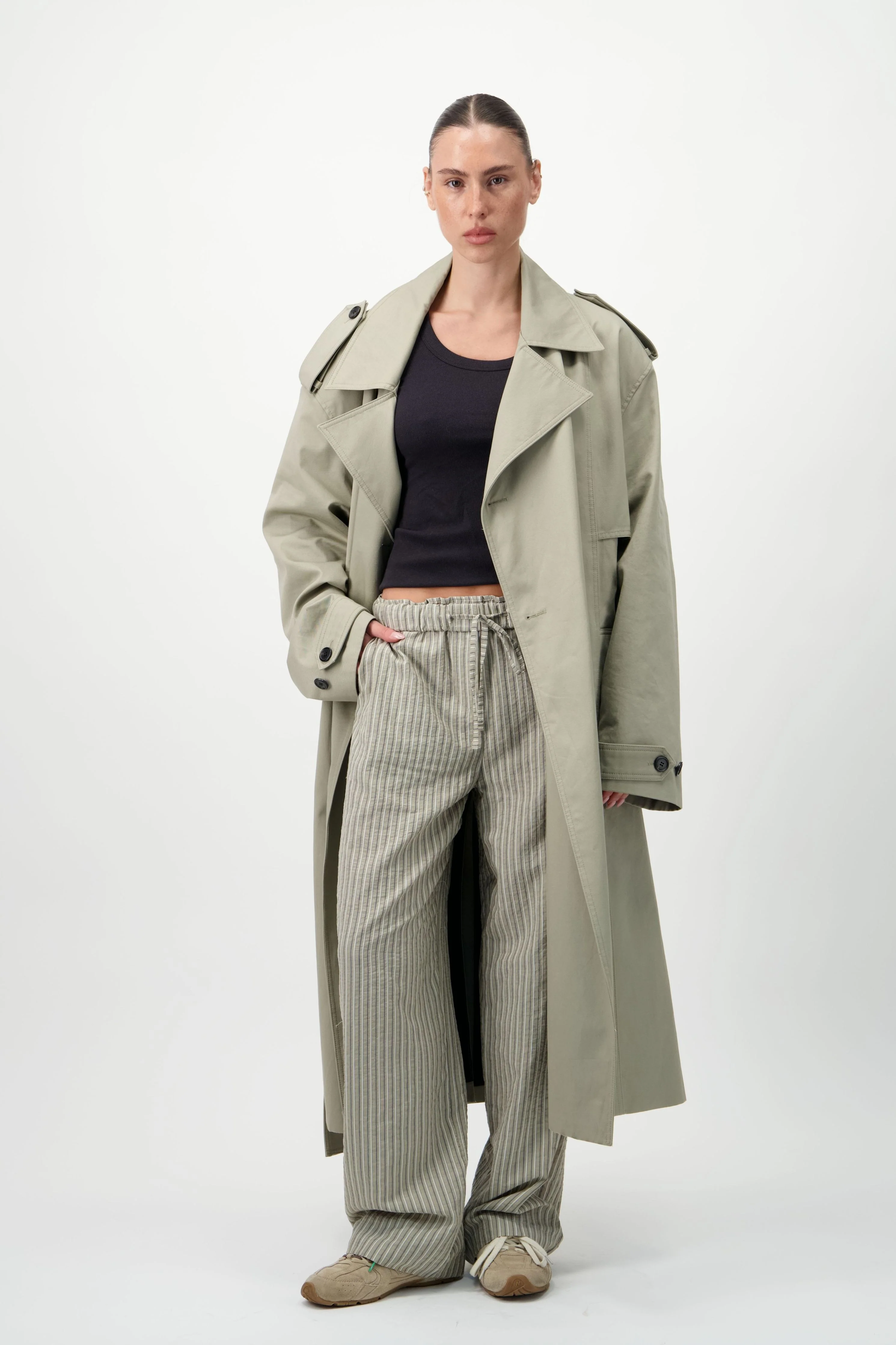 Oversized Trench Coat - Image 8