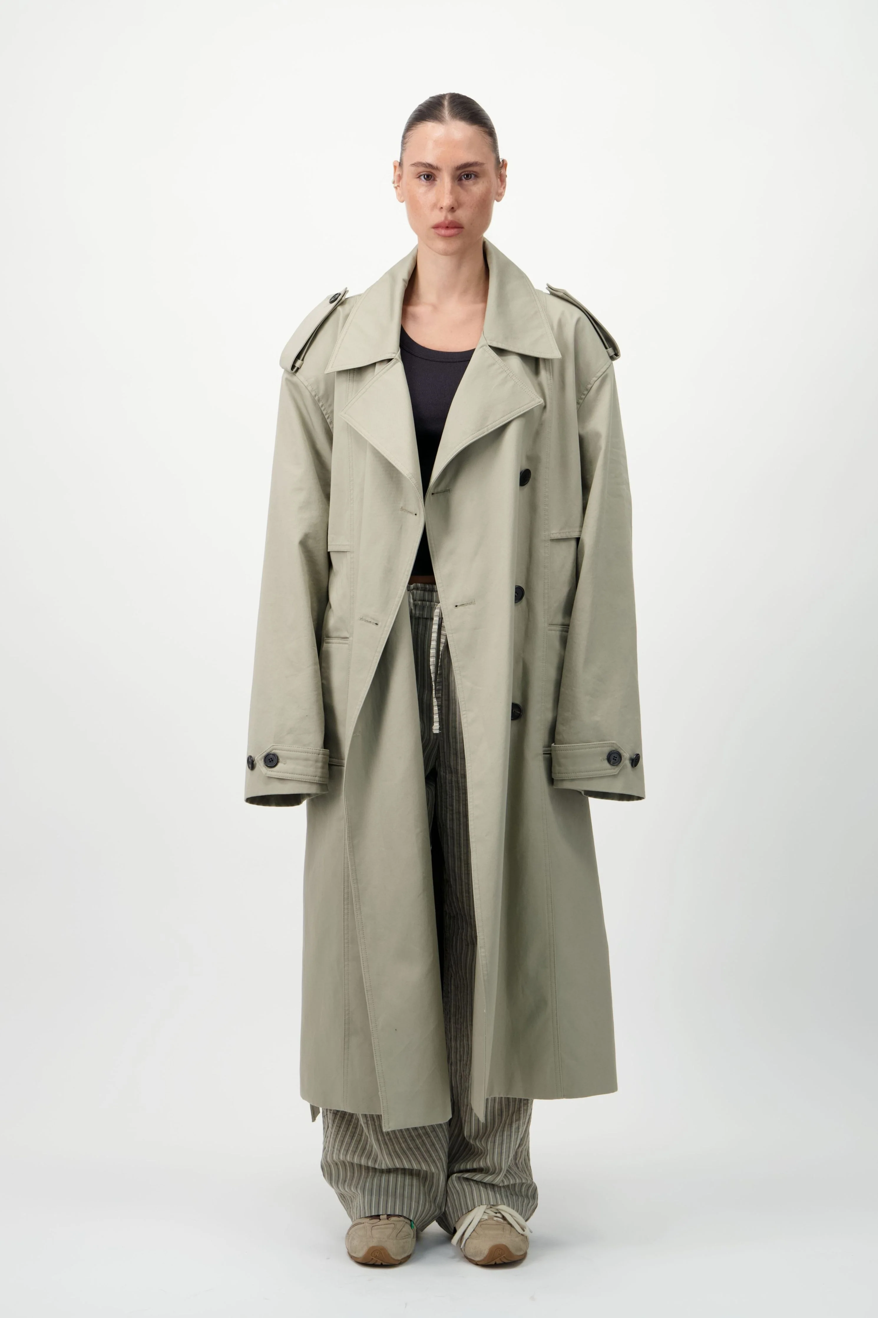 Oversized Trench Coat - Image 9