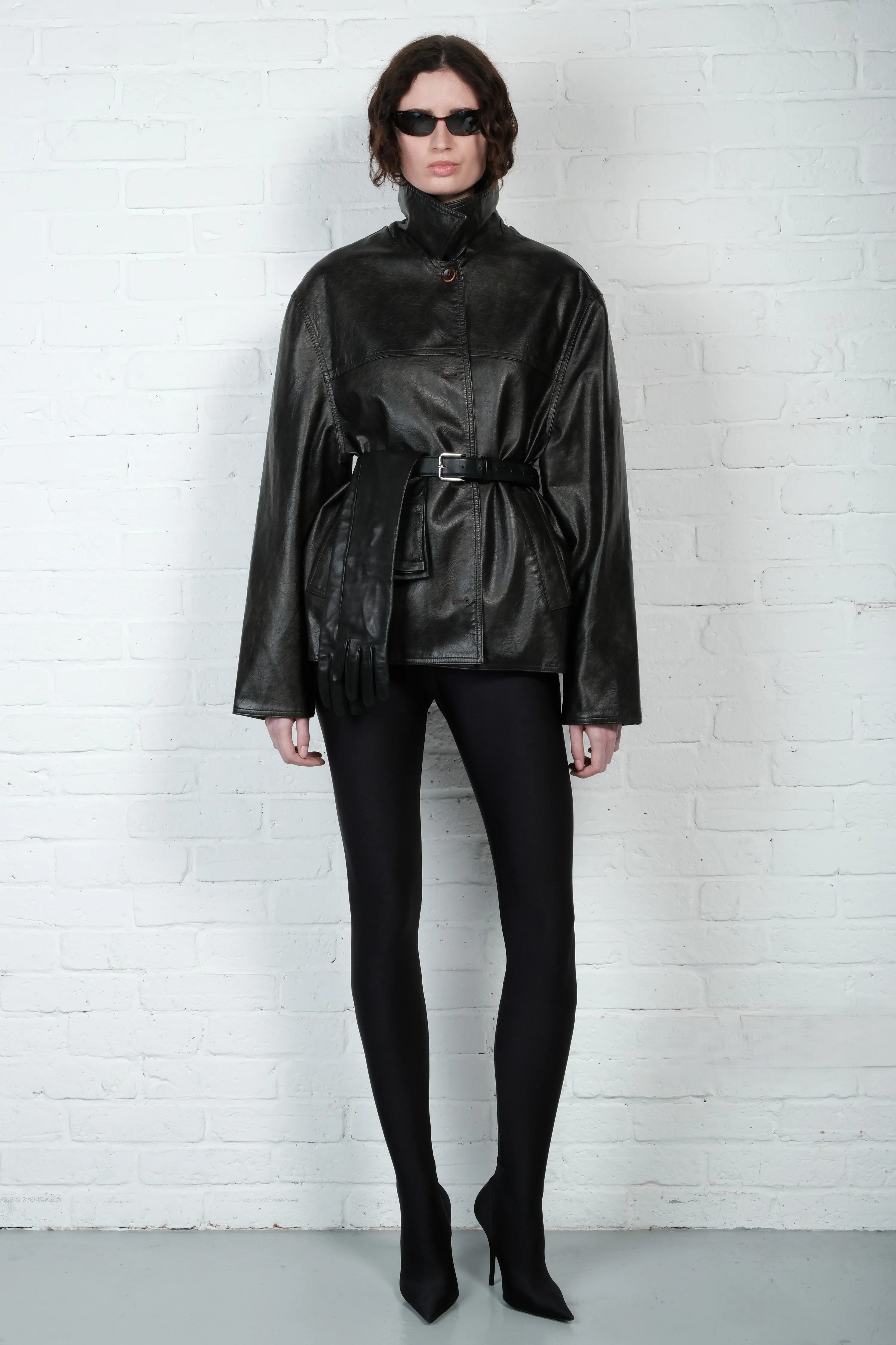 Relaxed Leather Jacket