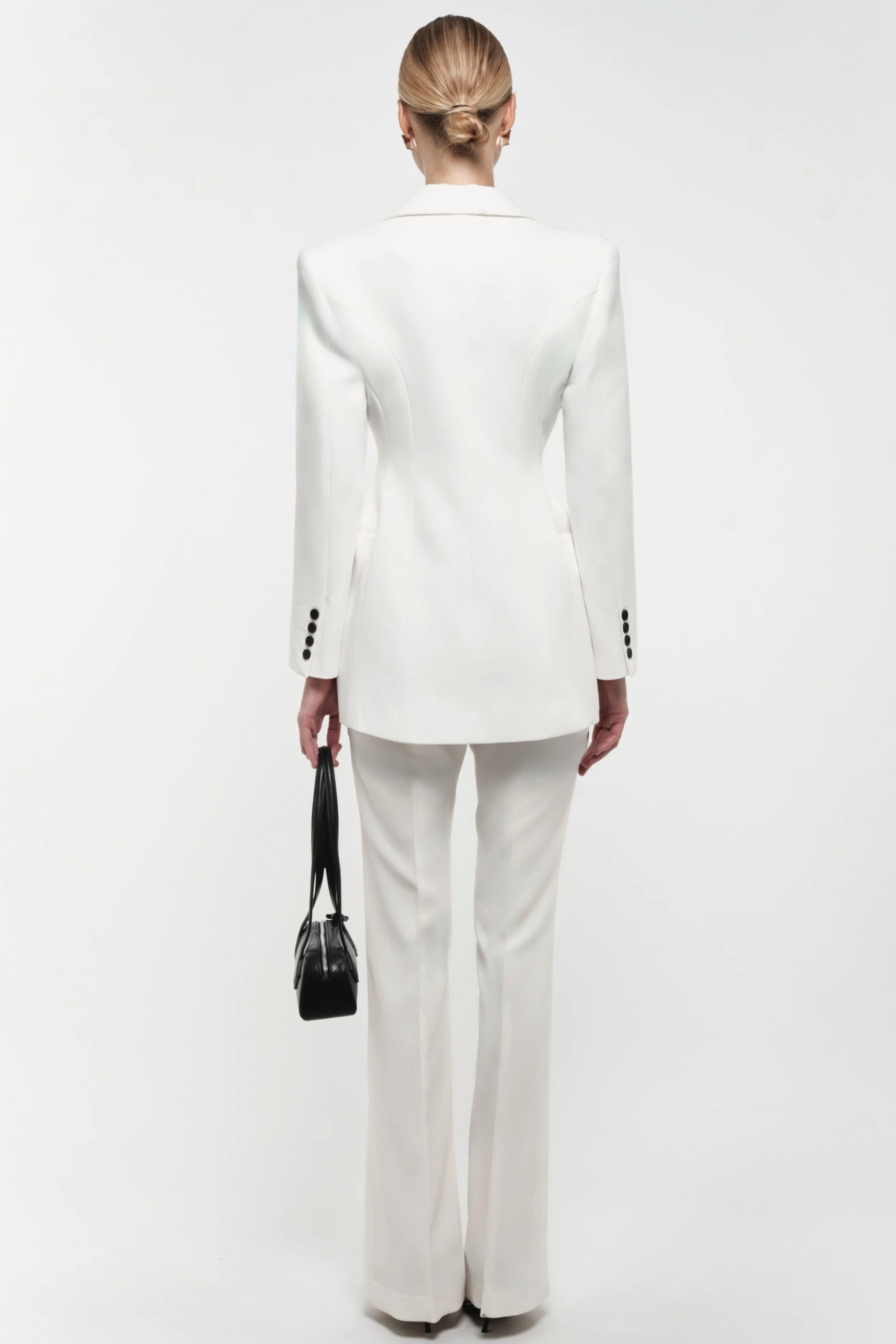 Tailored Wrap Blazer - Image 7
