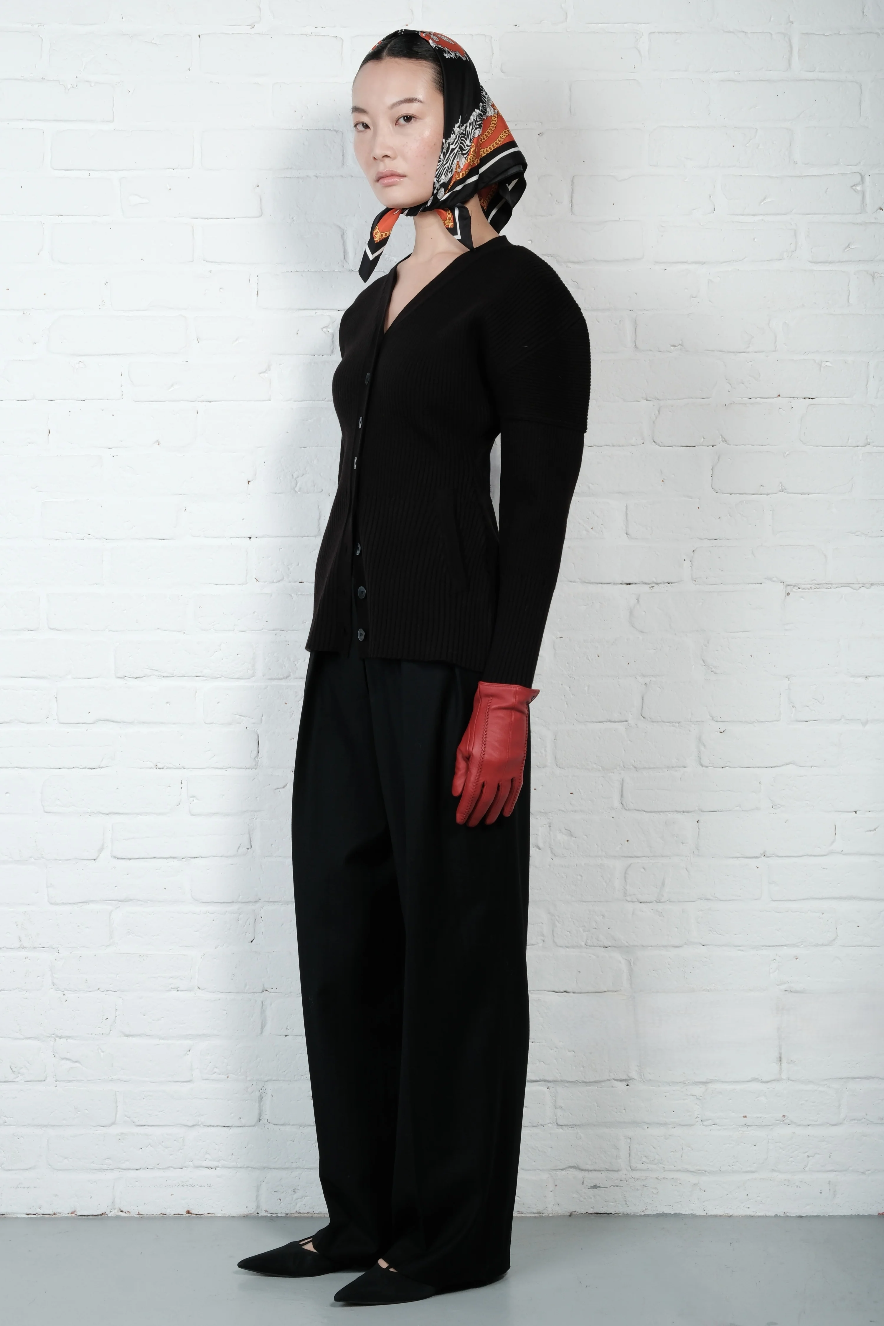 Wool Tailored Trousers - Image 3